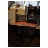 Cash Drawer & Boxes w/ keys, Vintage Adding