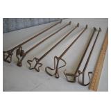 6 Decorative Branding Irons