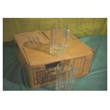 12 Heavy Glass Mugs