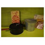 2 Pop Corn Poppers "Great for Media Room Displays"