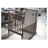 Baby Bed w/ Spring & Mattress
