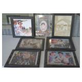 Coke & RC Framed Pics & Coke Mirror