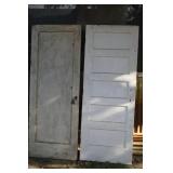 2 Wood Doors 78 x 29 7/8 x 1 1/4 and