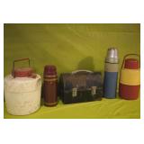 Vintage Lunch Box & Thermos