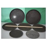 7 Server Trays 16", 14" & 11"