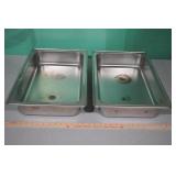 S. S. Steam Table Pans  4" x 22" x 14"