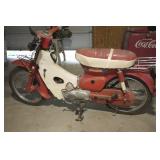 Honda Passport 70 Deluxe "Motor Turns Free"
