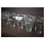 12 Coke Glasses