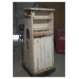 Vintage Gas Station Oil Display -Service Cabinet