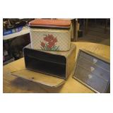 Vintage Bread Boxes & Foil, Wax Paper & Paper