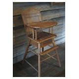 Wood High Chair