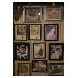 Framed Coke Ads