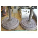 2 Weighted Umbrella Stands