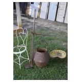 Industrial Kettle "Rusty", Implement Seat,