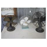 3 Vintage Fans