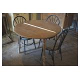 Dropside Table & 3 Chairs
