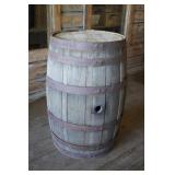 Wood Barrel   36" x 21"