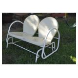 Metal 2 Seat Glider  "Matches Lot 243"