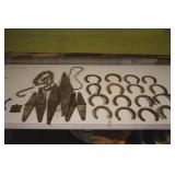 Horse Shoes, Hinges & Repurpose Items