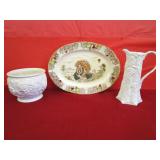 Thanksgiving Turkey Platter 12" x 16",