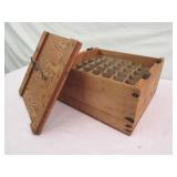 Farmhouse Wooden Egg Box 6.5" x 12" x 13"
