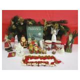 Christmas Advent Calendar, Santa Nesting Dolls,