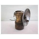 Brass Coal Miners Carbide Head Lamp - Auto Lite-