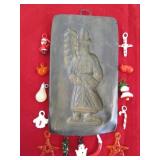 Bearded Santa Cookie Mold & Charms