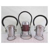 2 - Conger Railroad Signal Lanterns & Red Empire