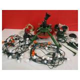 Outdoor Lightin, Cords, Tree Stand & Indoor Orange