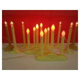 Vintage Candolier Window Candles "Tests Good"