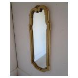 French Provincial Wall Mirror  41" x 15"