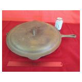 Lg Skillet w/ Lid U.S.A. No 14 -  15"