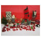 5 Christmas Trees, Music Tin, Ornaments