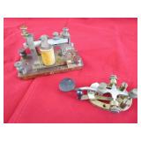 J.H. Bunnell Co NY Telegraph Key & Manhattan