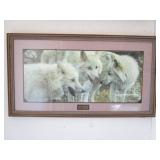 Tundra Summit Arctic Wolves Carl Brenders Print