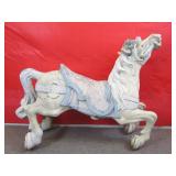 Vintage Carousel Horse - Cast Aluminum 50 lbs