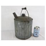 Deluxe Ribbed Kerosene Can 10" x 8.5"