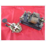 Telegraph Key - J.H. Bunnell & Co N.Y. & Relay
