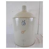Red Wing 5 Gal Stoneware Jug  18" x 11.5" -
