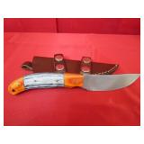 Custom Damascus Steel Fix Blade 4'