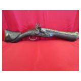 Flintlock Blunder Bust Brass Barrel & Butt Stock
