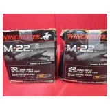 2 Boxes 22 LR 40 gr  6 lbs