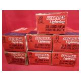 350 rds 22LR Hi V 40 gr