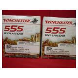 1,110 Rds 22 LR 36 gr