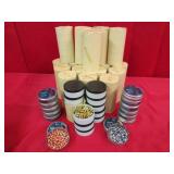 185 Rabbit 5.5mm .22 cal, 250 Piledriver 4.5mm