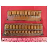 2 - Leather Bullet Holsters