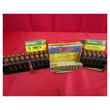 20 rds  222 50 gr Soft Point Remington, 14 rds 222