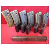 3 - 0 rd 7.62 x 39mm Magazines & 9 Other Magazines
