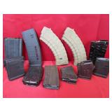 2 - Pmag 10 rd 5.56 x 45 Magazines & 1 -PMAG 30 rd